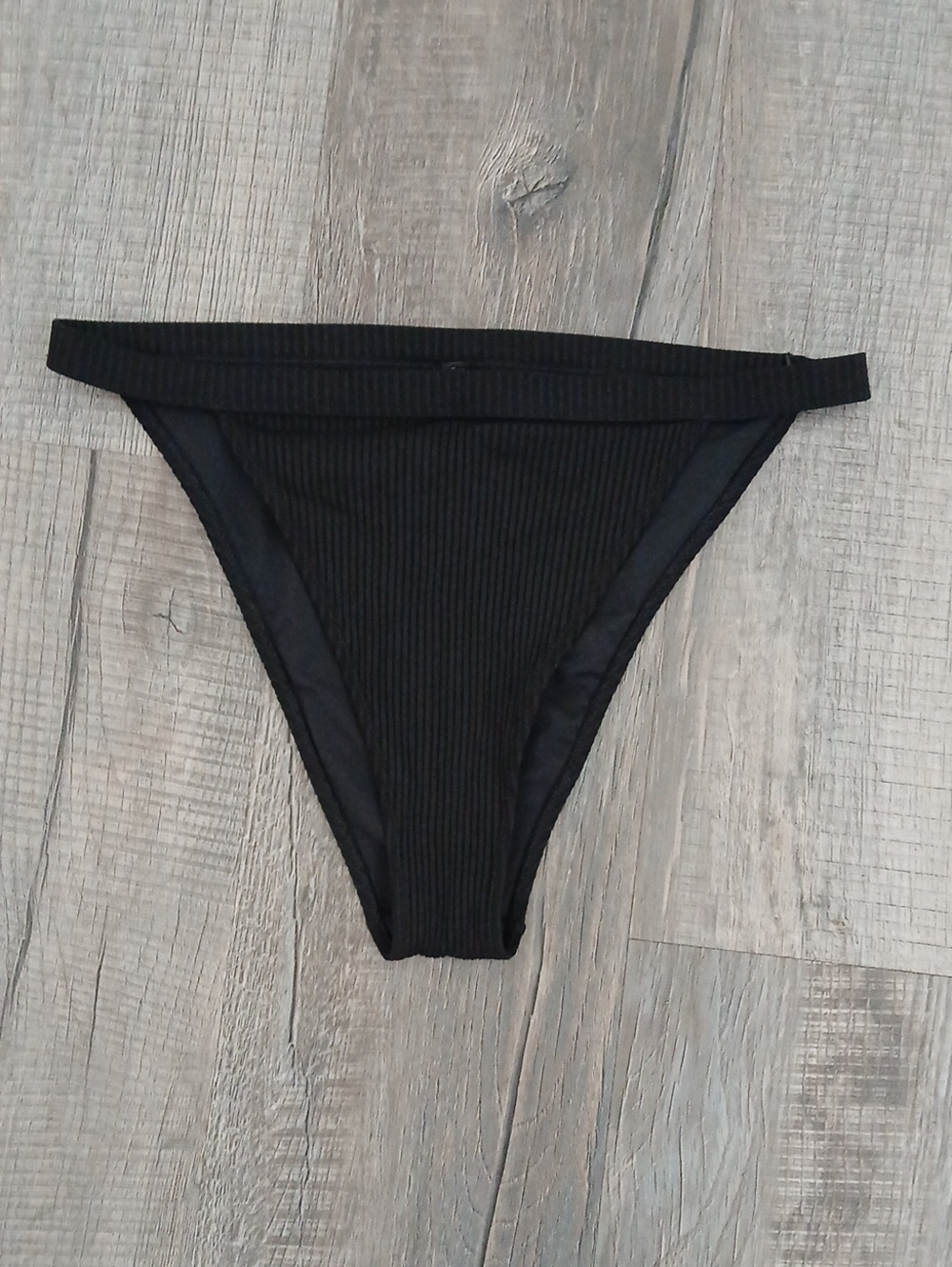 PINK Victorias Secret Black Bikini Bottoms